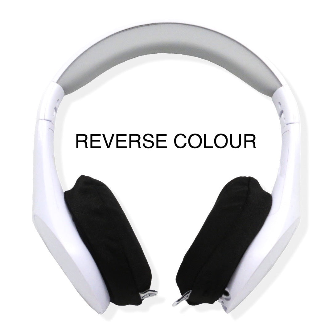 Red Camo Sweat Protecting Headphone Covers from EarHugz