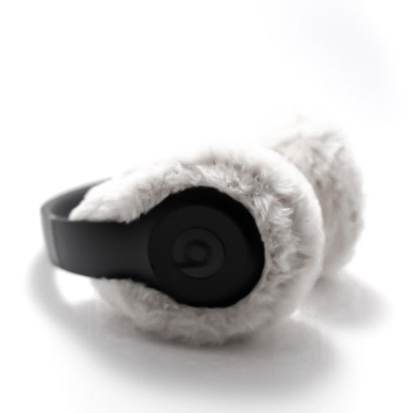 【Praying】Furry HeadPhone Cover Black-Panther EarSnugz™ – EarHugz®