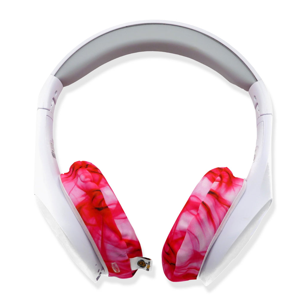 Red Mist Sweat Protecting Headphone Covers from EarHugz